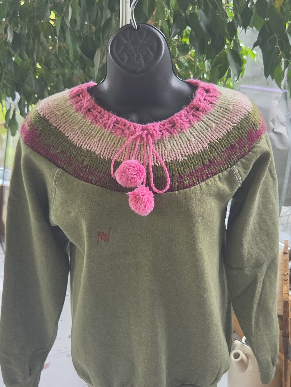 Matthew Williamson Knit Detail Sweatshirt